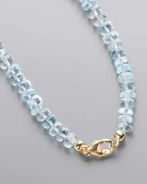 new Aquamarin-Collier ab 899.00 (899.00) Euro im Angebot
