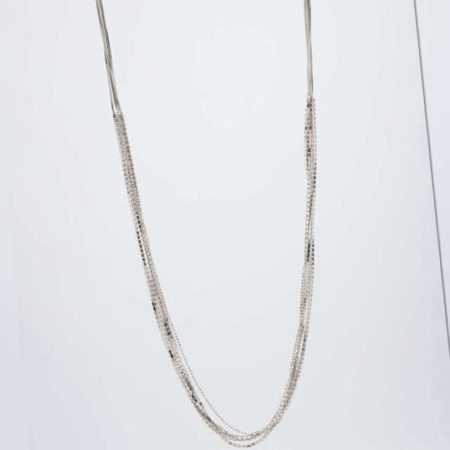 new Collier 5-reihig mit Kristallen ab 27.99 (27.99) Euro im Angebot