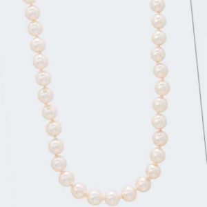 neu Collier Muschelkern-Perlen 9 mm
