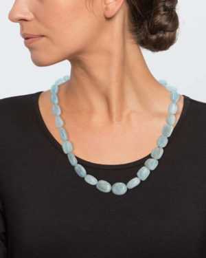 new Collier aus Aquamarin ab 99.98 (99.98) Euro im Angebot
