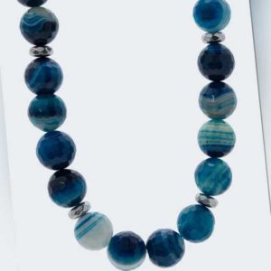 new Collier aus Blue Wave Achat ab 99.98 (99.98) Euro im Angebot