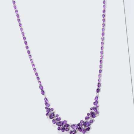 new Collier mit Amethyst