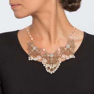 new Collier mit Perl-Imitationen ab 18.99 (29.99) Euro im Angebot