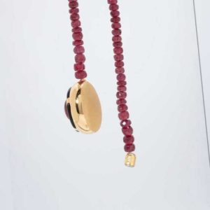 new Collier mit Rubin und Onyx ab 299.00 (599.00) Euro im Angebot