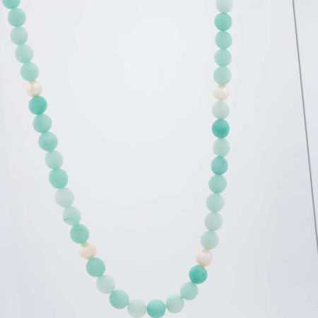 new Quarz-Collier mit Süßwasserzuchtperlen ab 79.99 (79.99) Euro im Angebot