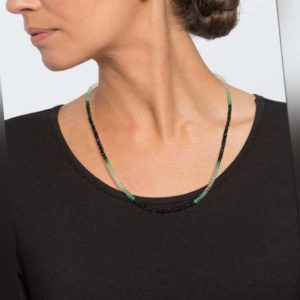 neu Smaragd-Collier