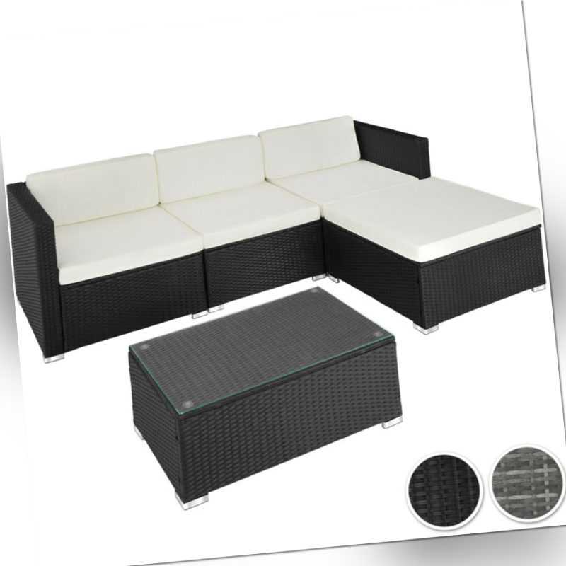 Polyrattan Gartenmobel Sitzgruppe Rattan Garnitur Gartenset Lounge Sofa Tisch Forlife24 Com