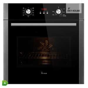 Einbaubackofen 60cm Heissluft Grill-Bratsystem Automatik DampfClean KKT KOLBE; EEK A