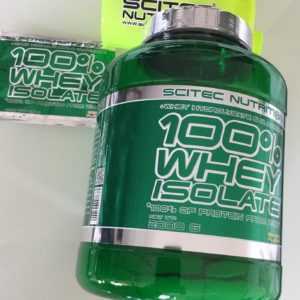 (19,76€/kg)Scitec Nutrition 100% Whey Isolate 2000g Eiweiß Hydrolysat Glutamine