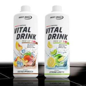 10,00€ /Ltr. Best Body Low Carb Vital Drink  2 x 1 Ltr. Getränkekonzentrat Sirup