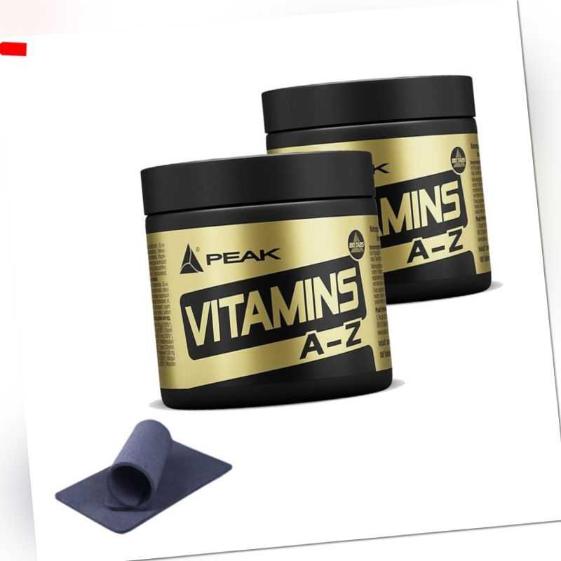 57,65€/kg++Peak Vitamin A-Z (2 Dosen à 180 Tabletten) + Griffpolster ++