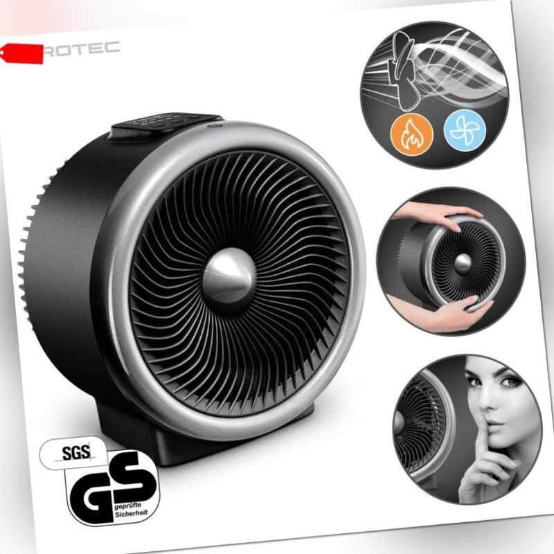 TROTEC 2-in-1 Heizlüfter Ventilator TFH 2000 E | Heizer | Lüfter | Luftkühler