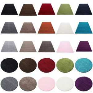 Hochflor Shaggy Teppich Langflor Pflegeleicht Schadsstof geprüft 3 cm