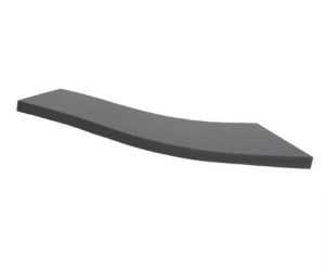 Dibapur ® BLACK: Orthopädische Kaltschaummatratze / Akustikschaumstoff - H2 -