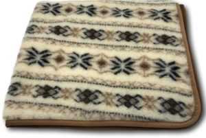 Wolldecke "Norwegen" Tagesdecke Wohndecke Überwurf Decke alle Größen 100% Wolle