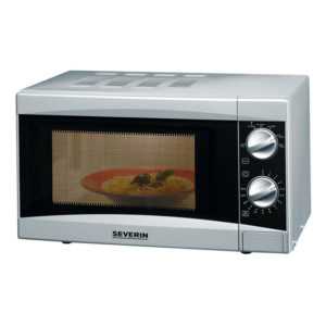Severin MW9281 Mikrowelle 700 Watt 17 Liter 25,4 cm Drehteller 6 Leistungsstufen
