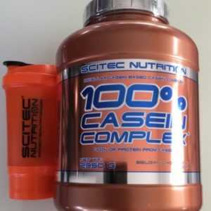 (18,03€/kg)Scitec Nutrition 100% Casein Complex 2350g Protein+Traveller Shaker