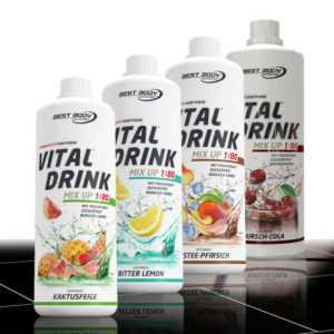 9,74€/Ltr. Best Body Nutrition Low Carb Vital Drink 4 x 1 Ltr. Getränkesirup