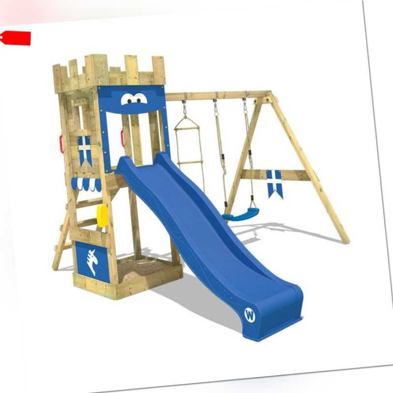 Wickey Spielturm Ritterburg Knightflyer Klettergerust Schaukel