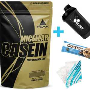 Peak - Micellar Casein Protein Eiweiß 1000 g 1 kg/ Glutamin BCAA EAA / + BONUS