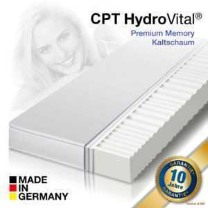 HydroVital12 Kaltschaum Matratze 90x200 120x200 140x200 160x20 180x200 H2 mittel