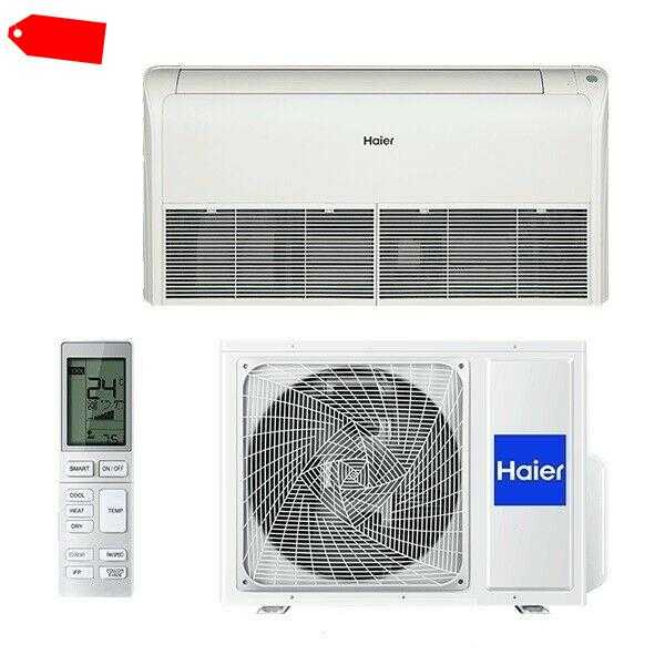 Haier Decken- Bodenklimaanlage Truhengerät 5,0 kW Split Klimaanlage A++/A+ R32; EEK A++