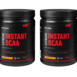 (43,90 Euro/Kg) Doppelpack Body Attack - Extreme Instant BCAA Pulver - 2 x 500g