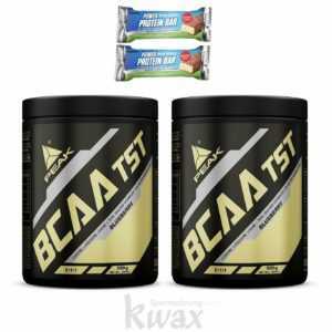 (47,90 Euro/Kg) 2er-Pack Peak BCAA TST 2 x 500g Pulver + 2 Riegel gratis