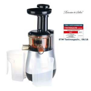 Entsafter: Elektrischer Slow Juicer, 60 Umdrehungen/Min., leiser Motor, 150 Watt