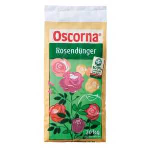 Oscorna - Rosendünger 20 kg - Rosen Dünger Sepzialdünger Rosenpflanzen