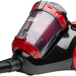 Bestron ABL900BRE Cyclon Ecosenzo Staubsauger 1200W Beutellos 1,5L Black Red