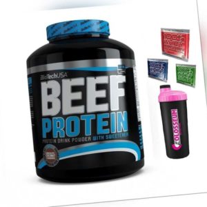 (23,07€/kg) BioTech USA Beef Protein - 1816g + Samples + Shaker