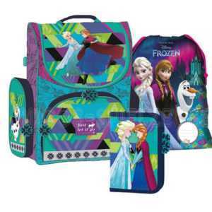 Frozen Anna und Elsa Schulranzen Tornister Ranzen Set 3 teilig mit Federtasche