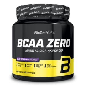 (EUR 55,28/kg) BioTech USA - BCAA Flash ZERO, 360g - Aminosäure, Muskelaufbau -