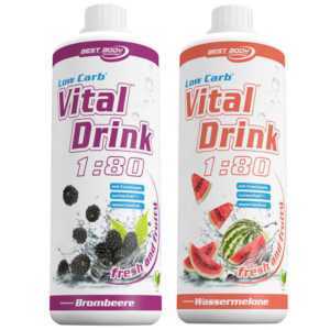 2x Getränkekonzentrat Nutrition Mineraldrink Vital Drink 1Liter Sirup = 80 Liter
