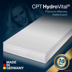 CPT HydroVital 12 Wellness Komfort Plus Kaltschaum Matratze 120x200 H4
