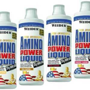 WEIDER Amino Power Liquid - 1000ml Flasche / 1 L - Aminosäuren - ALLE Sorten NEU