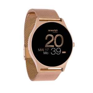 X-WATCH Joli XW Pro Rose Gold Damen Smartwatch Fitnesstracker Android iOS