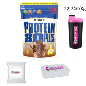 Weider 80 Plus Protein 2kg Mehrkomponenten Eiweiß Gratis Bonus wählbar