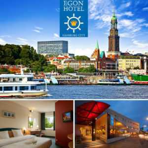Städtereise Hamburg Egon Hotel TOP Lage Reeperbahn Hafen 2 bis 6 Tage Kurzurlaub