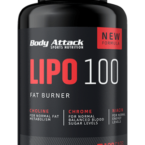 Body Attack LIPO 100 - 120 Caps Fatburner Diät Kapseln