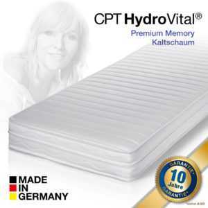 7 Zonen CPT Hydrovital® 16 Comfort Plus Kaltschaum Matratze 140x200 H4