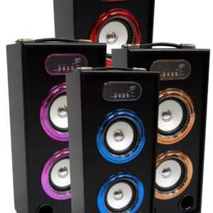 44cm TRAGBARE BLUETOOTH LAUTSPRECHER - VERS. FARBEN - SOUNDBOX - FM,AUX,SD,MP3