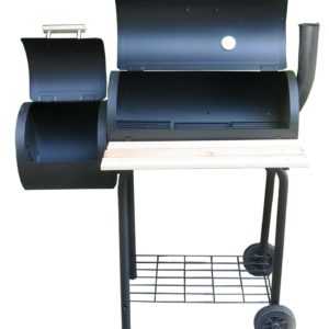 BBQ Holzkohlegrill Barbecue Smoker 56510 Grill Grillwagen Standgrill Räucherofen