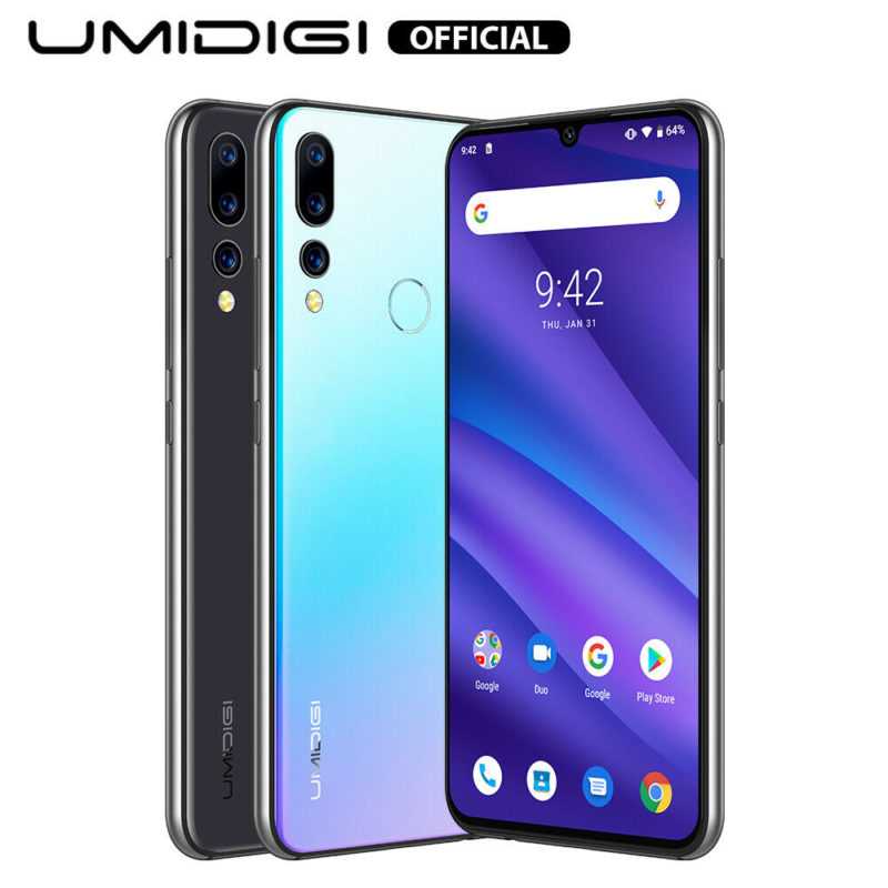 UMIDIGI A5 PRO 4GB+32GB Android 9.0 Smartphone Handy ohne vertrag 6.3'' Dual SIM