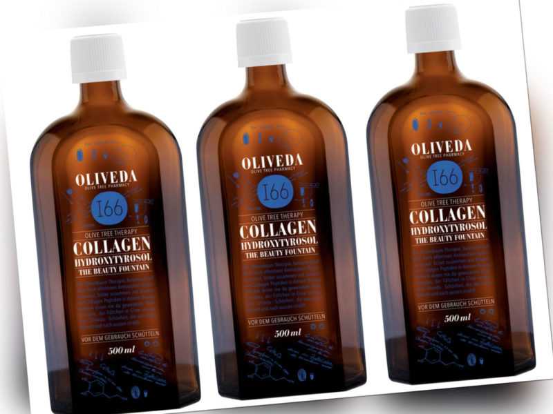 (96€/L) Oliveda I66 The Beauty Fountain Olive Tree Collagen 1500ml - 3 Monatskur