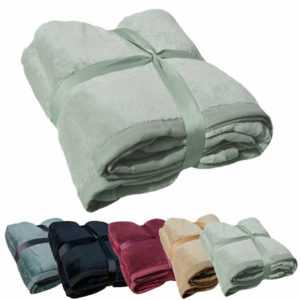 Mikrofaserdecke 150x200cm Kuscheldecke Tagesdecke Wohndecke