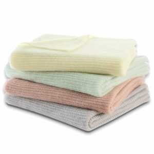 Biederlack Wohndecke in 130x170 cm Strickdecke Mesh Knit