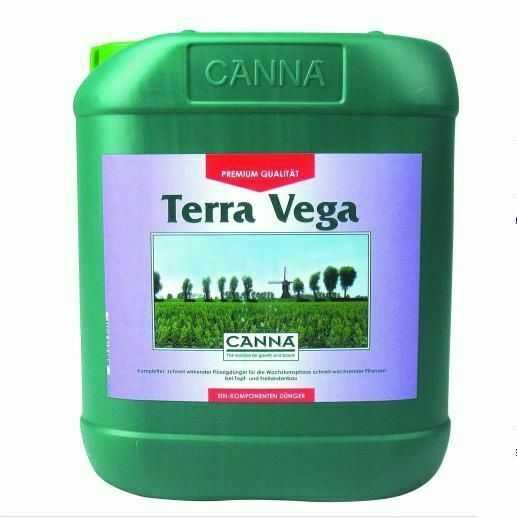 Canna Terra Vega 5 L Liter Dünger für die Wachstumsphase auf Erde Grow