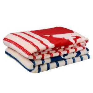 Coral Fleece Super Flausch Wendedecke 150x200cm mit Sternen und
